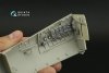 Quinta Studio QD32157 F-15C Late/F-15J late 3D-Printed & coloured Interior on decal paper (Tamiya) 1/32